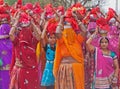 Gangaur procession about to move off